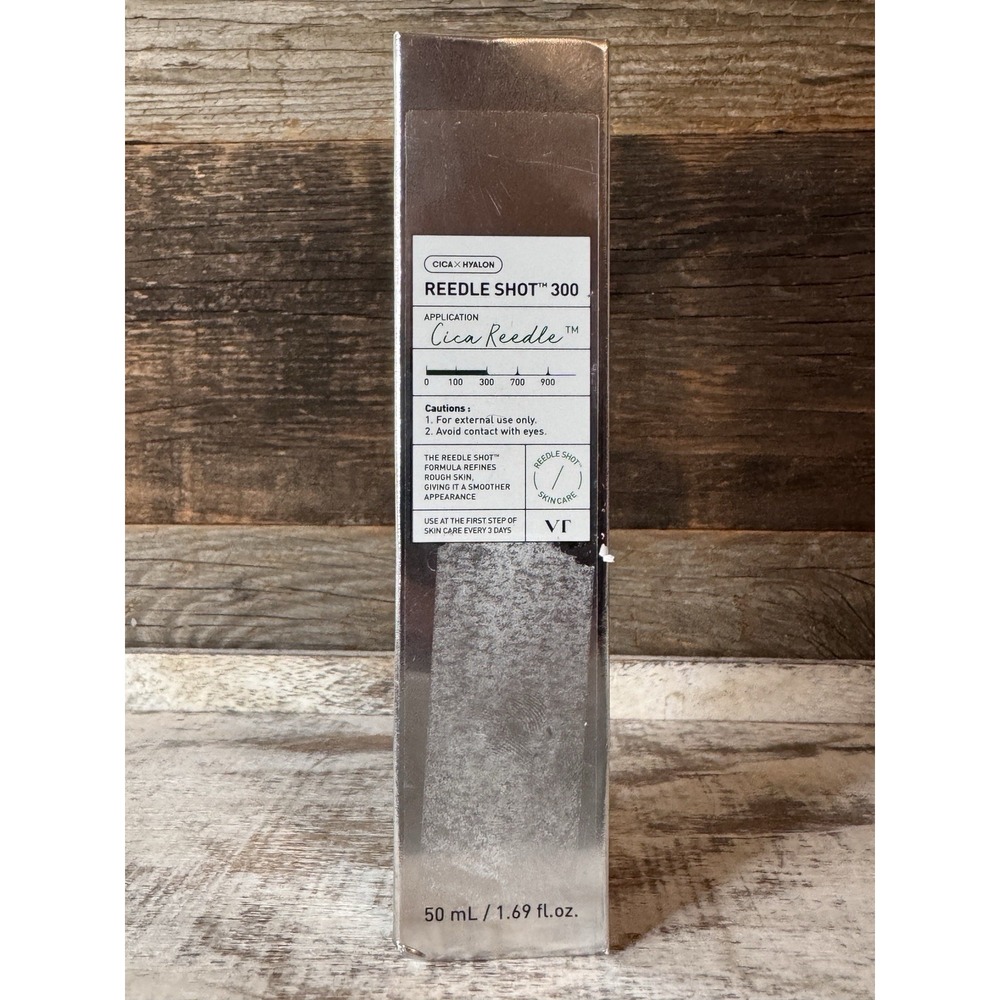 VT Cica X Hyalon Reedle Shot 300 💚 Korean Skincare | MSRP = $38